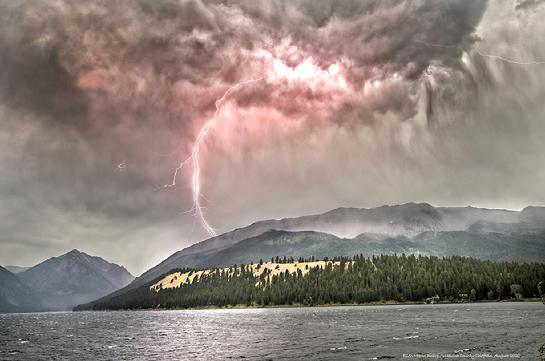 Lightning Chief Joseph Mountain